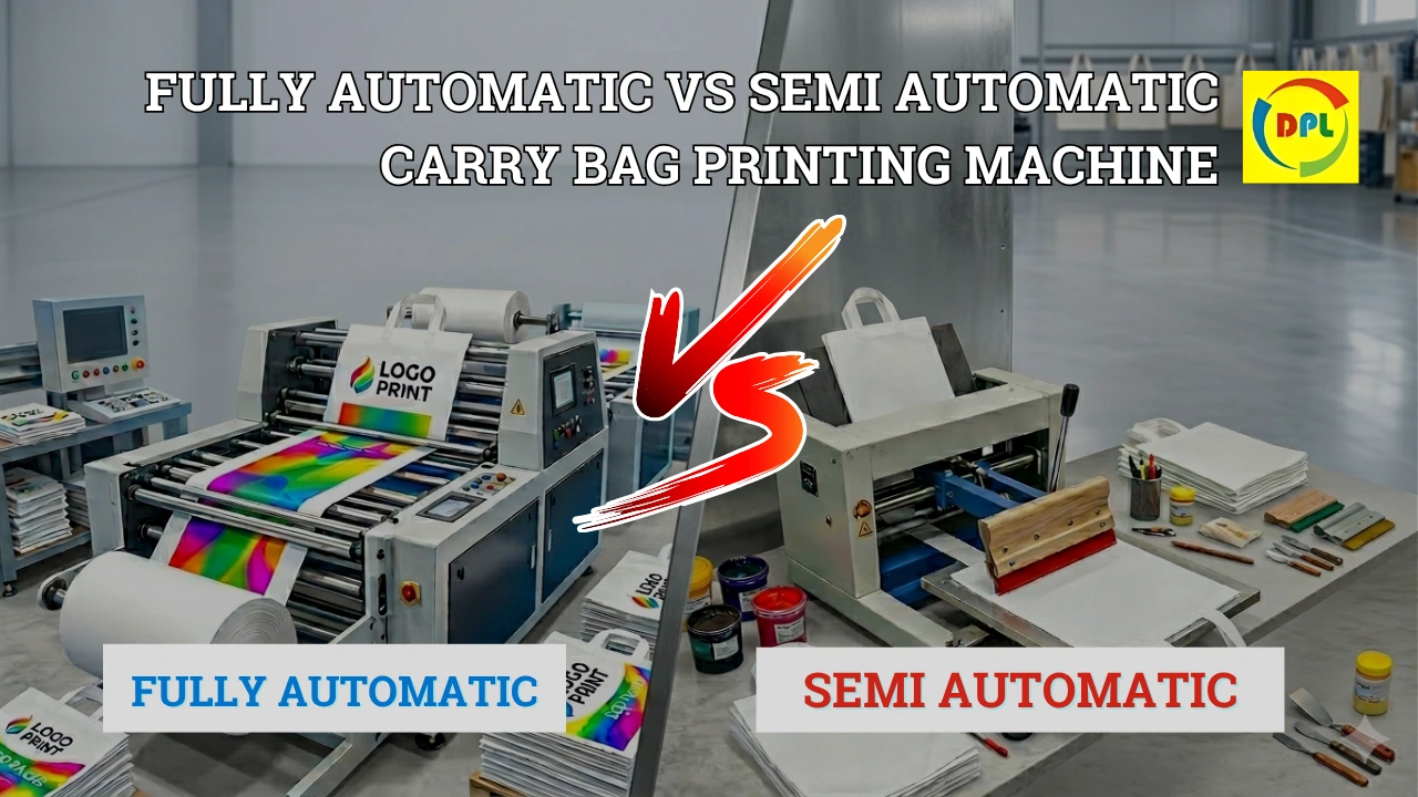 You are currently viewing Fully Automatic vs Semi Automatic Carry Bag Printing Machine – Which is Better?